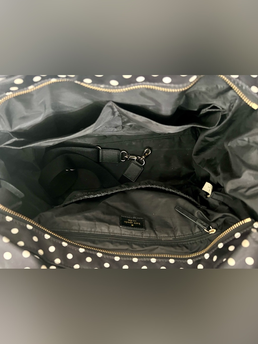 Kate Spade New York Taden Blake Avenue Polka Dot Diaper Bag - Picture 6 of 9